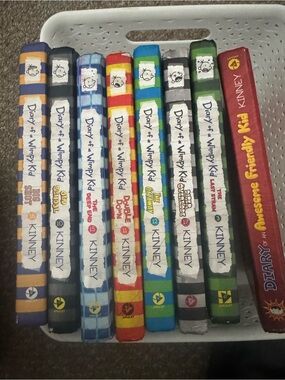 Diary of a Wimpy Kid Book Set - Colorful Multi (Kinney)